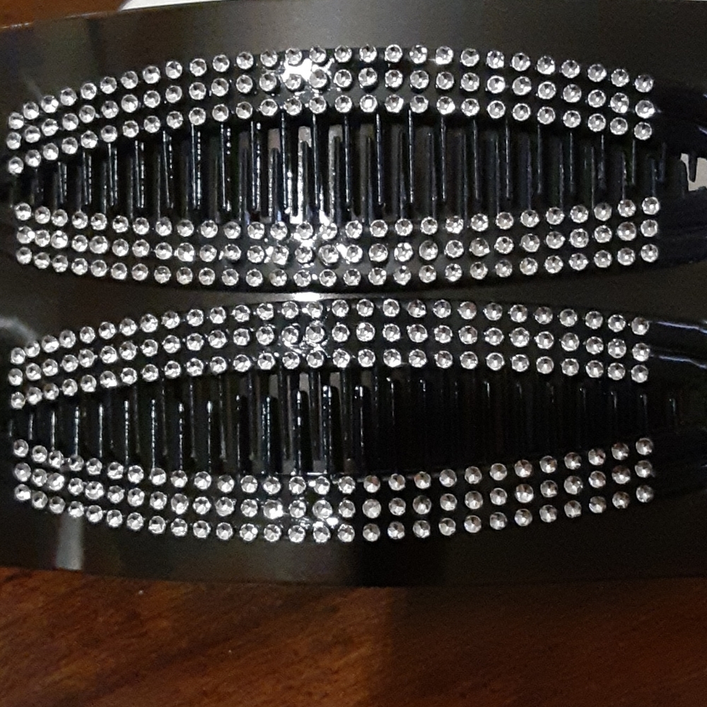 Accessories Hair 2 Adjustable Hair Dazzled Clips